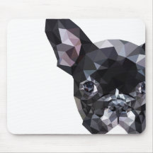 French Bulldog Low Poly Art