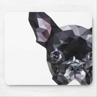 French Bulldog Low Poly Art Mouse Mat