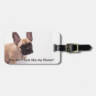 French Bulldog Luggage Tag