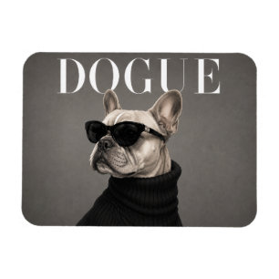 French Bulldog Luxury Fashion Dog Portrait Flexi M Magnet