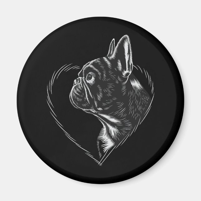 French Bulldog Magnet (Front)
