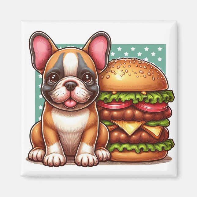 French Bulldog Magnet (Front)