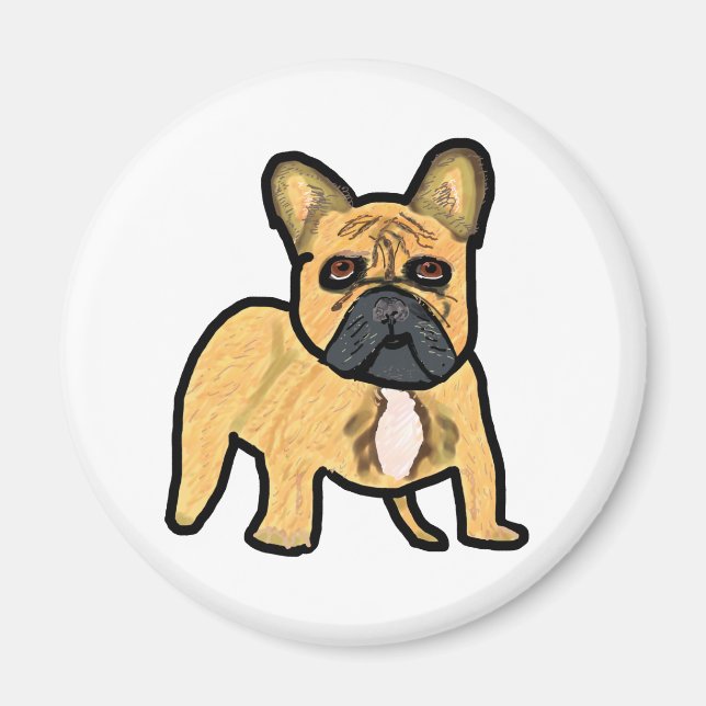 French Bulldog Magnet (Front)