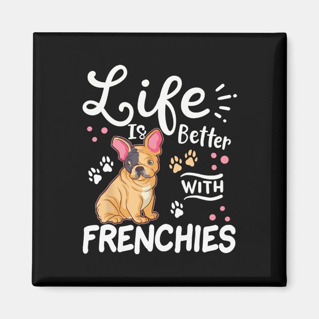 French Bulldog  Magnet (Front)