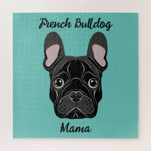 French Bulldog Mama Jigsaw Puzzle