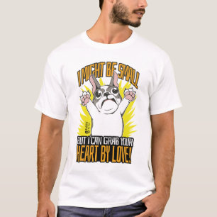 French Bulldog Men White T-Shirt