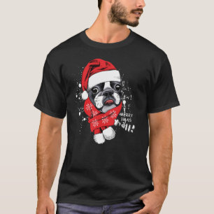 French Bulldog Merry Xmas Y'all T-Shirt