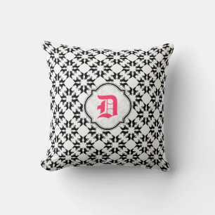French Bulldog Monogram Cushion