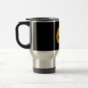 French Bulldog Moon Halloween Inspired Design Travel Mug