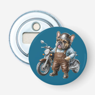 French Bulldog Motorcycle French Bulldog Bottle Opener