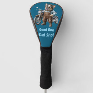 French Bulldog Motorcycle French Bulldog Golf Head Cover