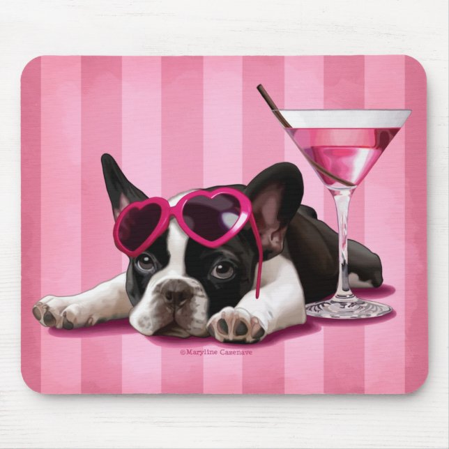 French Bulldog Mouse Mat (Front)