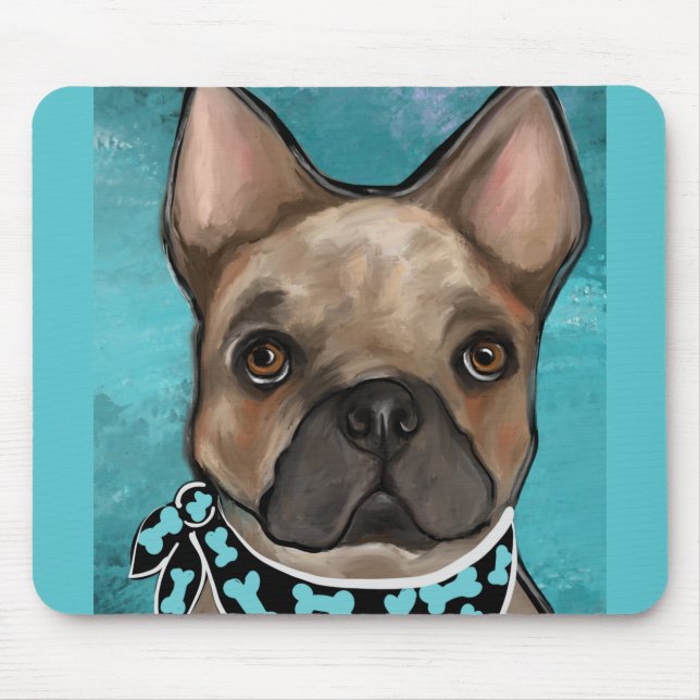 FRENCH BULLDOG         MOUSE MAT (Front)