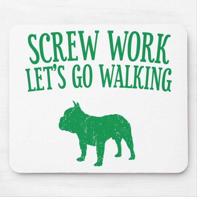 French Bulldog Mouse Mat (Front)