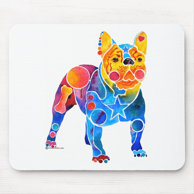 French Bulldog Mouse Mat (Front)