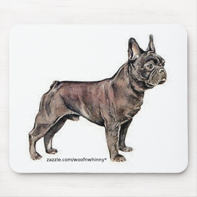 French Bulldog! Mouse Mat (Front)