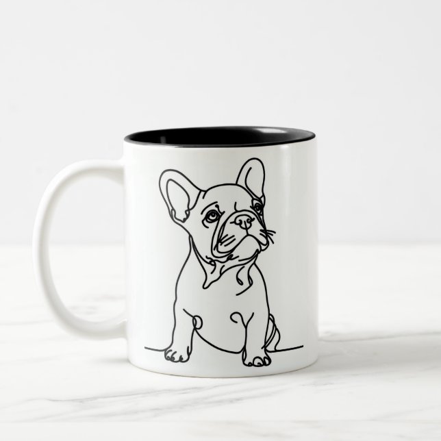 French Bulldog Mug (Left)