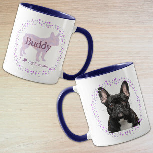 French Bulldog Mug – Personalized Lavender Gift 