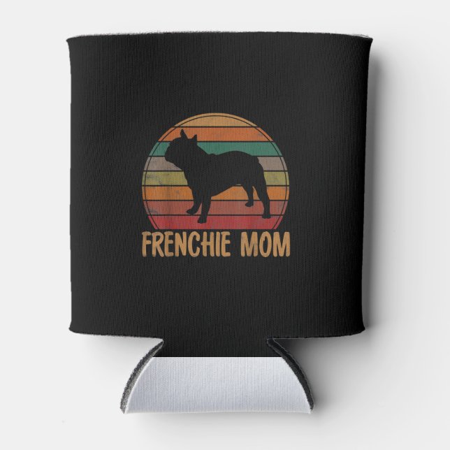 french bulldog mum gift | pet frenchie gift can cooler (Front)