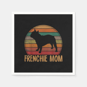 french bulldog mum gift pet frenchie gift napkin