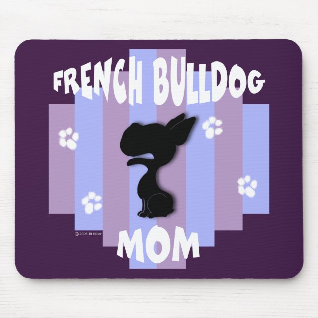 French Bulldog Mum Mousepad (Front)