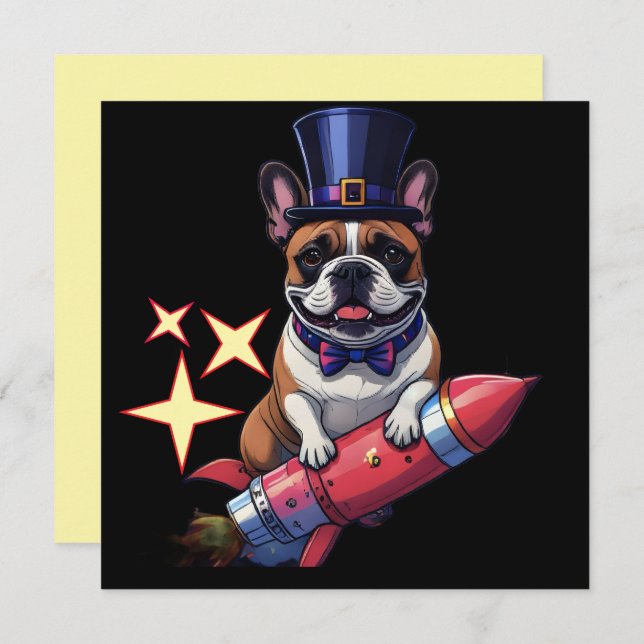 French Bulldog New Year French Bulldog (Front/Back)