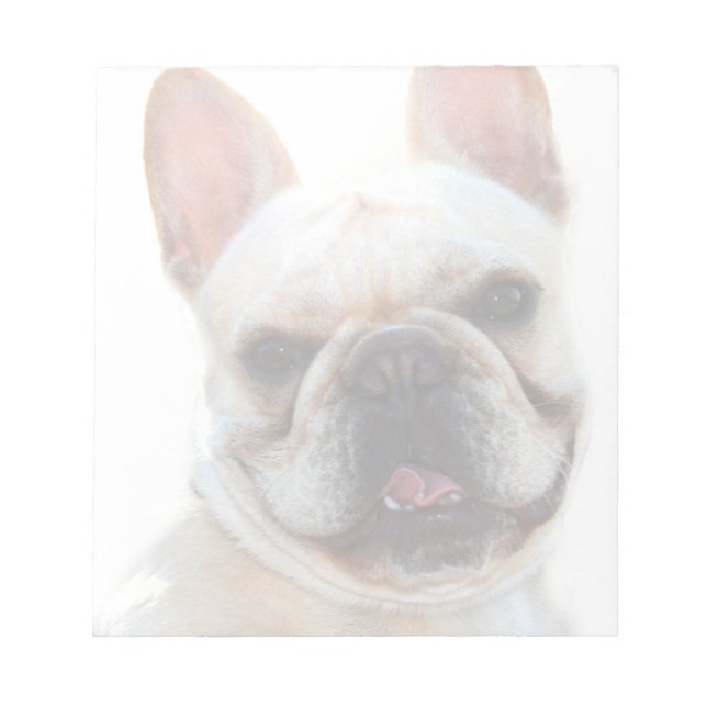 French bulldog notepad (Front)