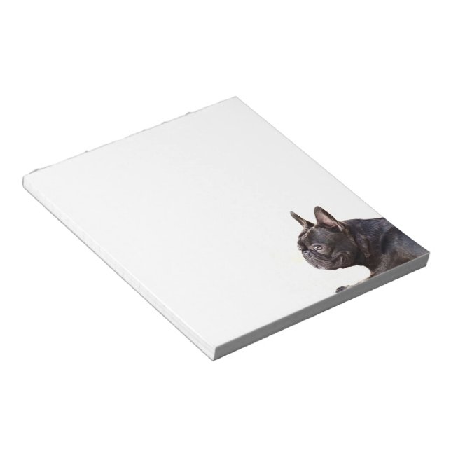 French Bulldog Notepad (Angled)