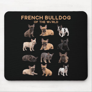 French Bulldog of The World Animals Dog Lover Mouse Mat