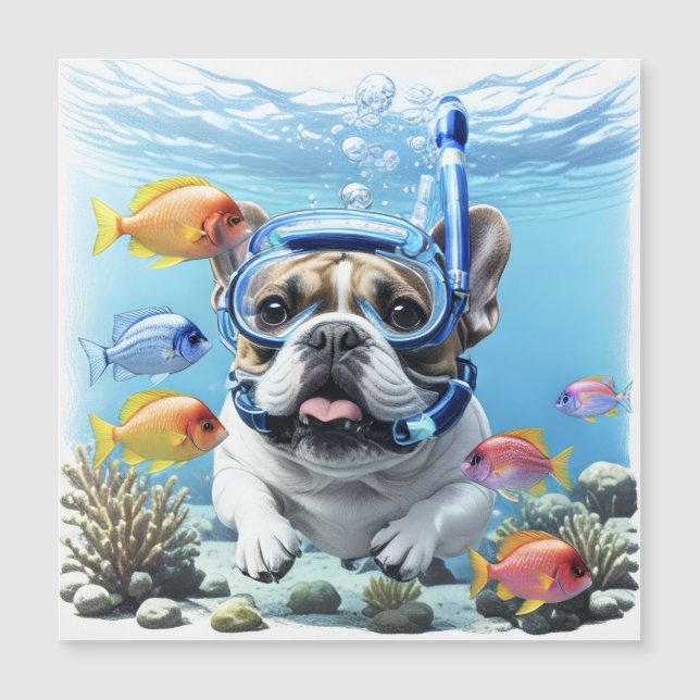French Bulldog on vacation (Front)