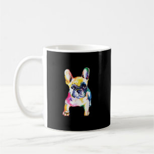 French Bulldog Original Watercolor Drawing Gift Coffee Mug