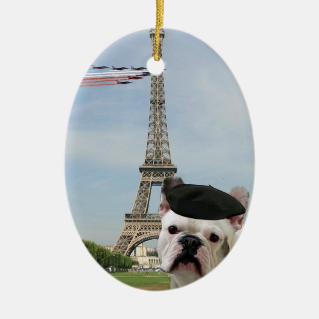 French bulldog ornament (Front)
