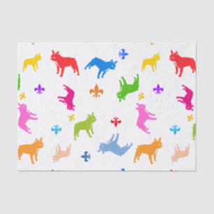 French Bulldog Pattern Gift Wrapping Tissue Paper