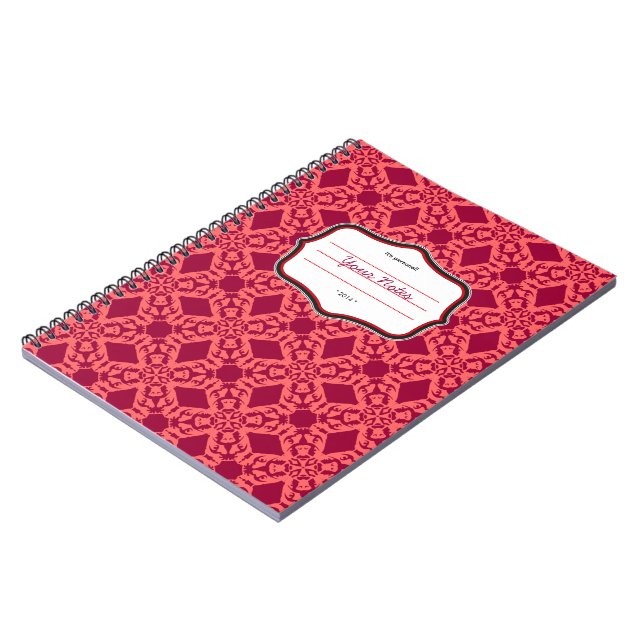 French Bulldog pattern Notebook (Left Side)