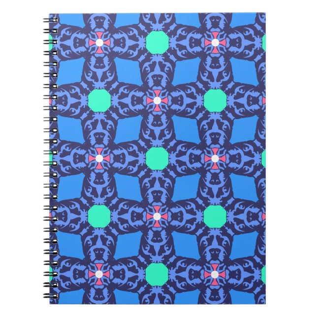 French Bulldog pattern Notebook (Front)