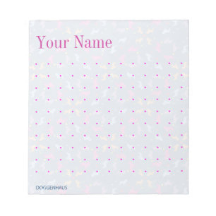 French Bulldog pattern Notepad