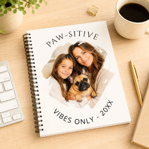 French Bulldog Paw-sitive vibes photo 2027 Planner
