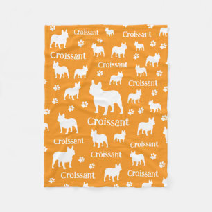 French Bulldog Personalised Dog Blanket Frenchie 