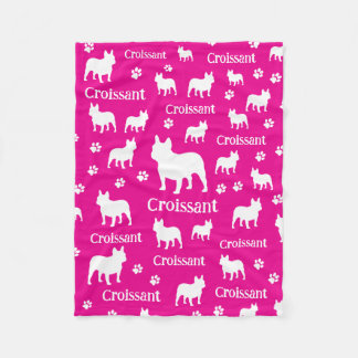French Bulldog Personalised Dog Blanket Frenchie