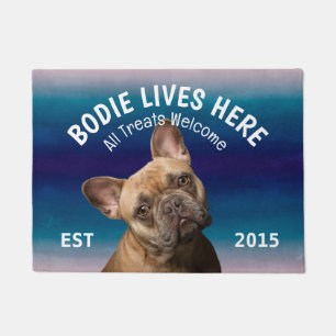 French Bulldog Personalised Dog Lover Doormat