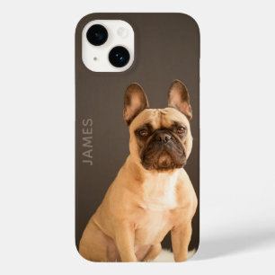 French Bulldog Personalised Name Dog Case-Mate iPhone 14 Case