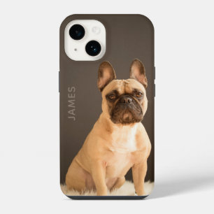 French Bulldog Personalised Name Dog iPhone 14 Case