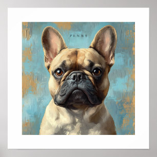 French Bulldog Personalised Print