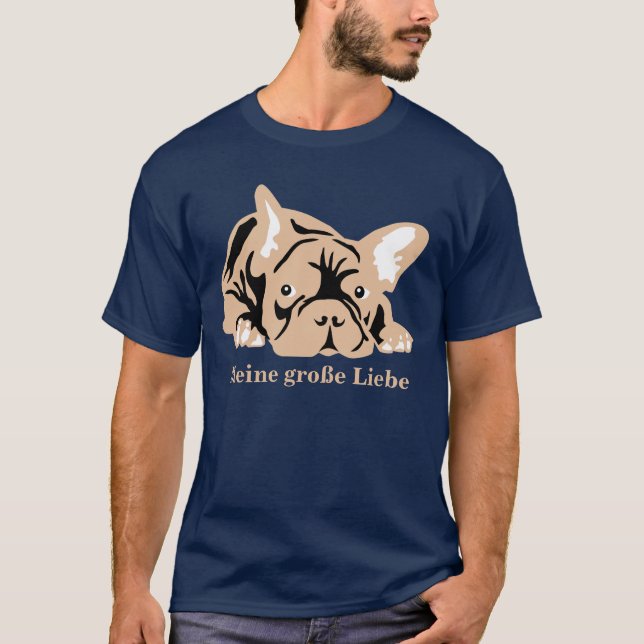 French Bulldog personalised  T-Shirt (Front)