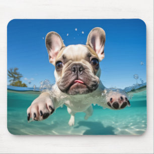 French Bulldog Pet Dog Animal Fun Play Mouse Mat