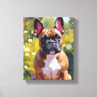 French Bulldog Pet Painting Dog Art