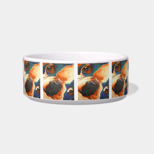 French Bulldog Pet Portrait Bowl