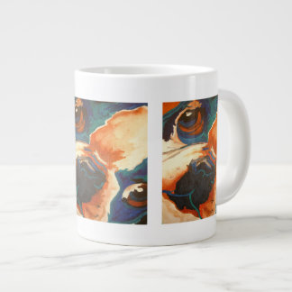 French Bulldog Pet Portrait Large Coffee Mug