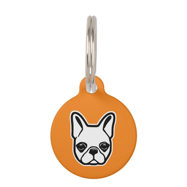 French Bulldog Pet Tag (Front)