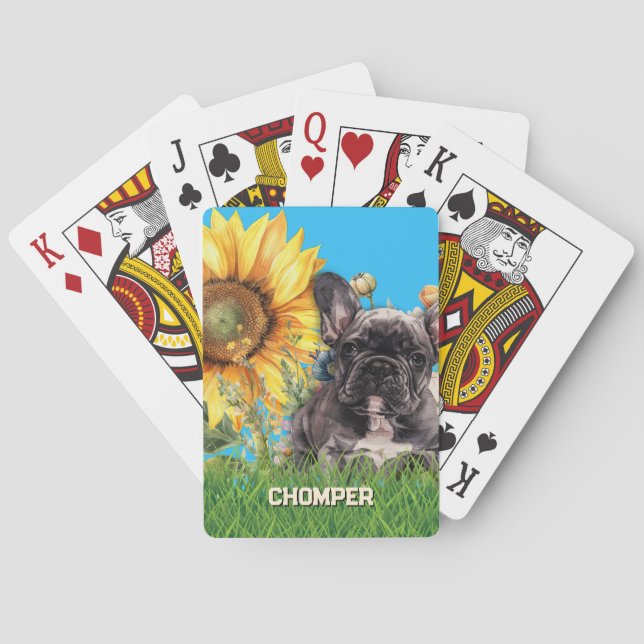 French Bulldog  Playing Cards (Back)